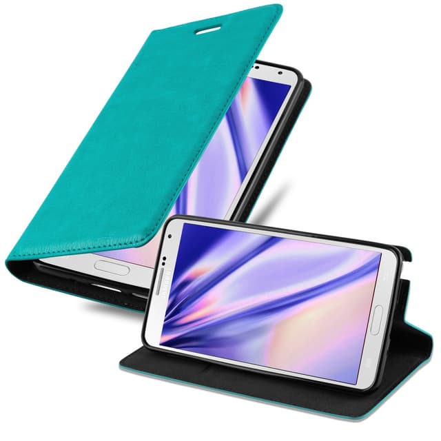 Samsung Galaxy NOTE 3 Skal Fodral Case (Turkos)