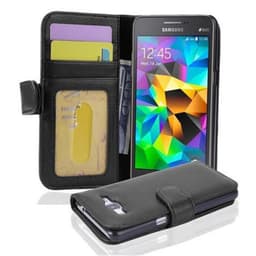 Samsung Galaxy GRAND PRIME lommebokdeksel case (svart)