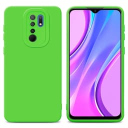 Xiaomi RedMi 9 Cover Etui Case (Grøn)
