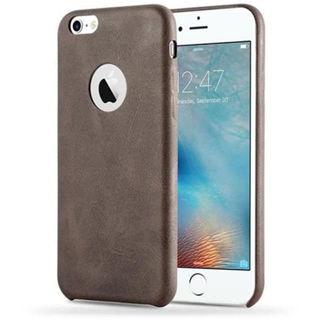 iPhone 6 / 6S Suojakuori Case Kotelo (Ruskea)