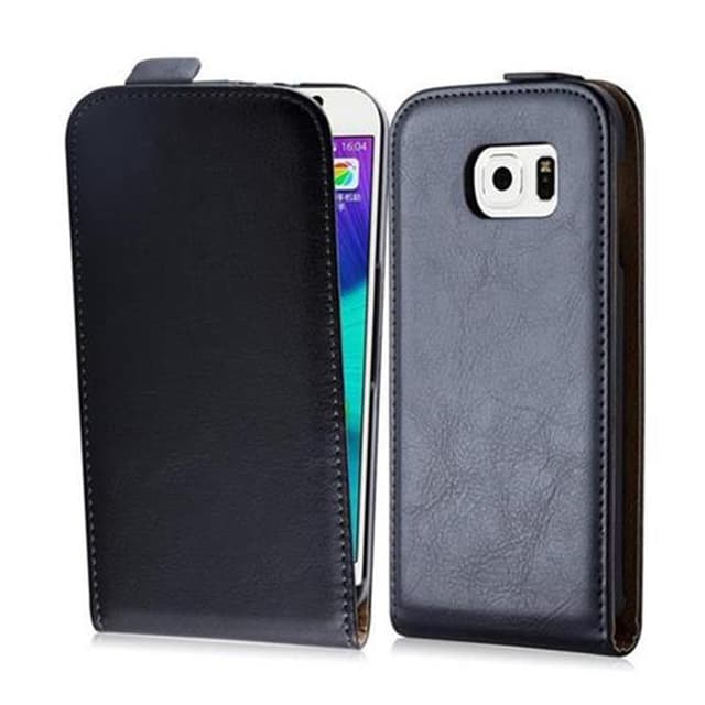 Samsung Galaxy S6 Deksel Flip Case (svart)