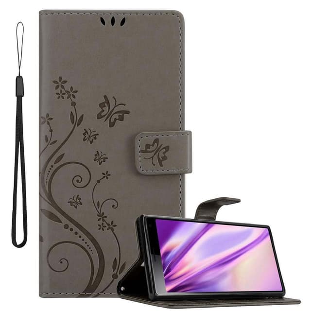 Sony Xperia 10 / Xperia XA3 Pungetui Cover Case (Grå)