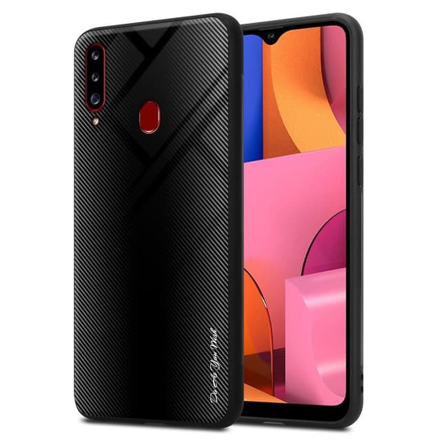 Cover Samsung Galaxy A20s Etui Case (Sort)