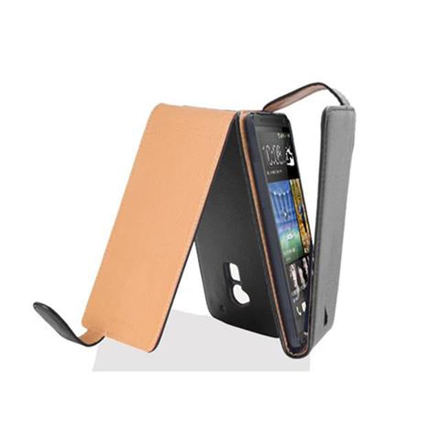 HTC ONE MAX T6 Suojakuori Lompakkokotelo (Musta)