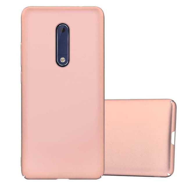 Nokia 5 2017 Cover Etui Case (Lyserød)