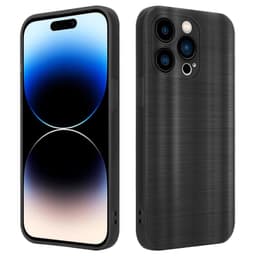 Suojakuori iPhone 14 PRO Suojakotelo (Musta)