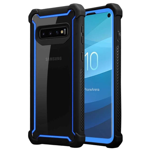 Samsung Galaxy S10 PLUS Etui Case Cover (Blå)