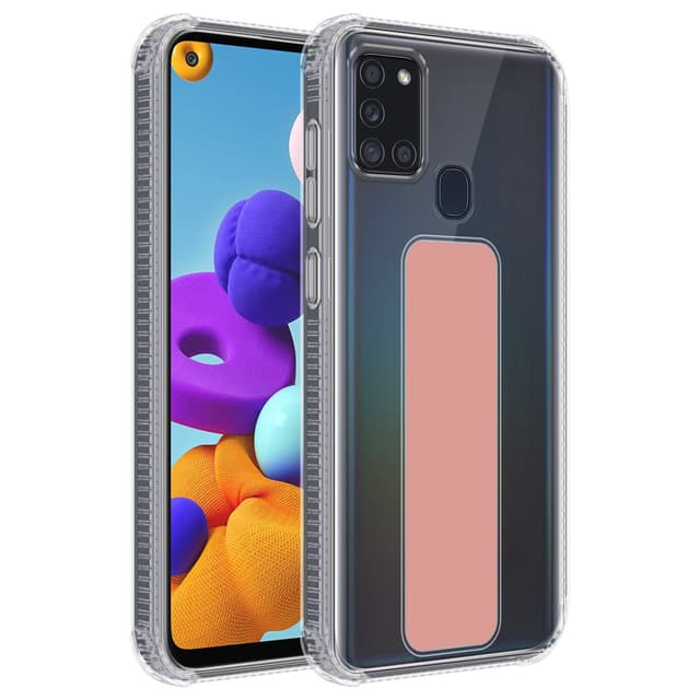 Samsung Galaxy A21s Suojakuori Kotelo (Vaaleanpunainen)