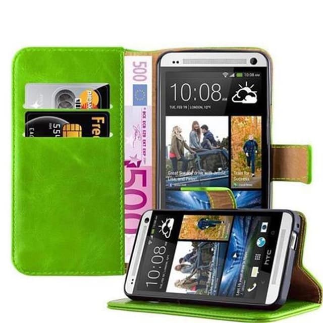 HTC ONE M7 Suojakuori Lompakkokotelo Case Cover