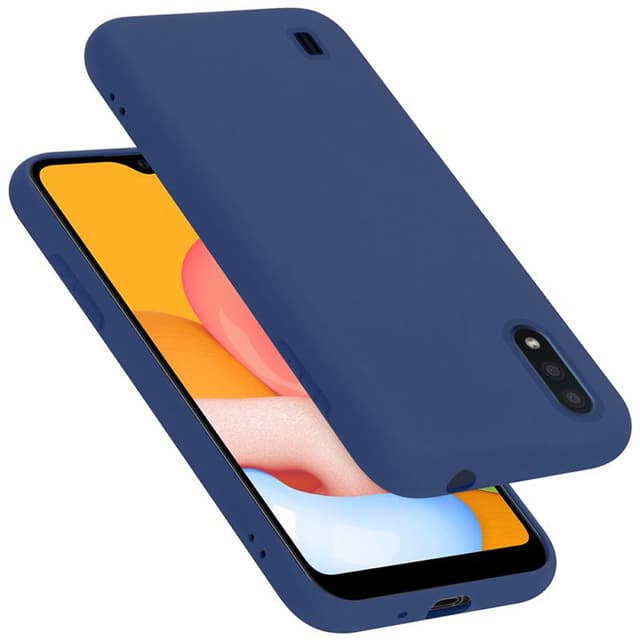 Samsung Galaxy A01 Cover Etui Case (Blå)