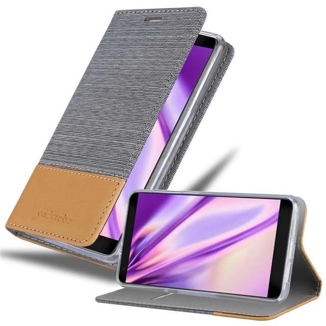 ZTE Blade V9 Pungetui Cover Case (Grå)