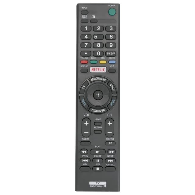 TV-fjernkontroll Erstatning for RMT-TX100U Sony TV