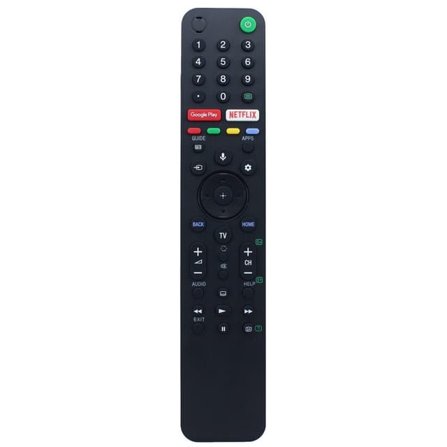 Erstatning av fjernkontroll RMF-TX500P for Sony TV Stemmefunksjon