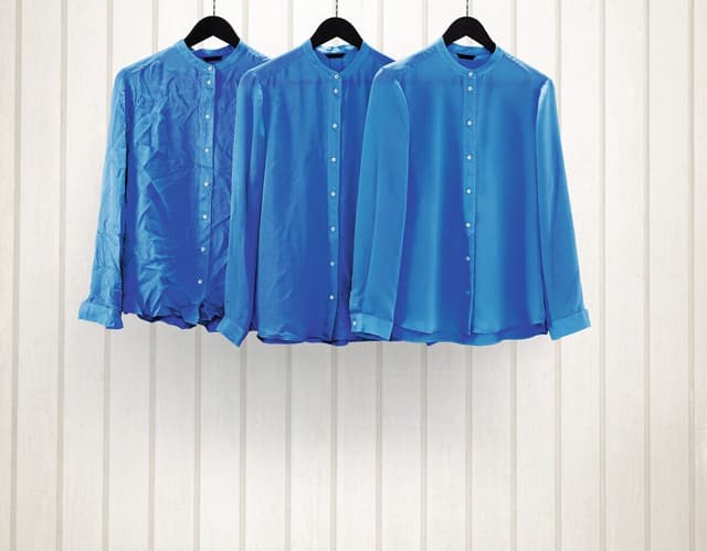 Hvert plagg blir tørket jevnt