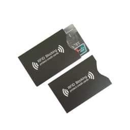 12 kpl RFID-suojattuja korttisuojakoteloita D
