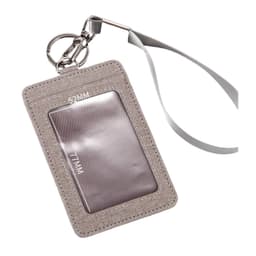 Kort Lanyard Aftagelig ID-Kortholder Grå