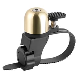 Mini cykelklokke Guld
