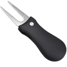 Golf Divot Tool med bollmarkör Svart