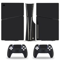 Skin Stick Protective Skin til PS5 Slim Console Sort