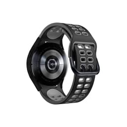 Silikone armbånd til Samsung Watch 4/5 Sort+grå