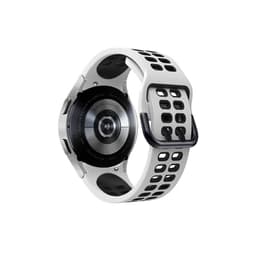 Silikone armbånd til Samsung Watch 4/5 Sort + Hvid