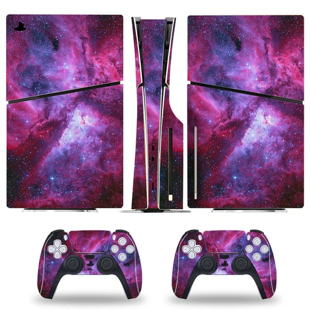 Skin Stick Protective Skin för PS5 Slim Console Lila