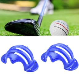 Golfbolllinjemarkeringsverktyg 10-pack Blå