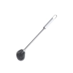 Opgrader langhåndtaget toiletbørste til golfhoved Hvid