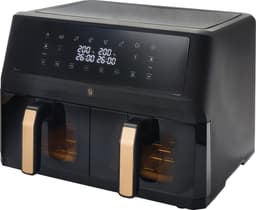 F&B Dual Zone airfryer 11 L (sort)