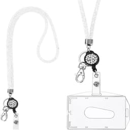 Snor med ID-kortholder Hvid