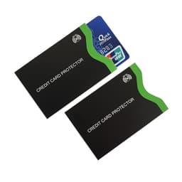 12-pack RFID-blockerande korthållare Grön