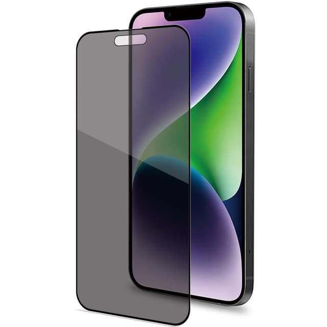 Privacy Screen Protector iPhone 15 Plus i hærdet glas
