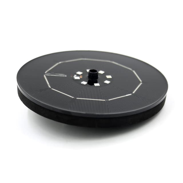 Vannfontene med solcelledrevet batteri, 16 cm diameter