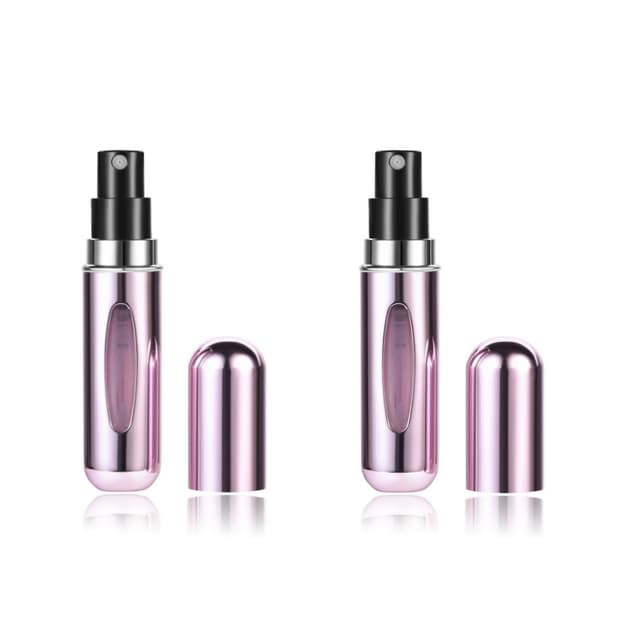 Mini refill parfymeflasker 2-pakning Rosa