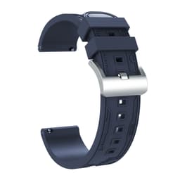 20 mm silikone urrem til Samsung Germin Huawei Blå