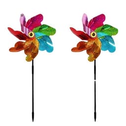 Reflekterande vindsnurra / fågelskrämma 2-pack, Dekorativ och effektiv