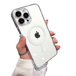 TPU farverigt magnetisk telefoncover i glas, slidbestandigt stødsikkert MultiColor iPhone 15