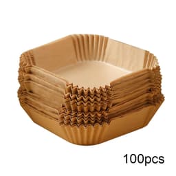 Air Fryer engangsformer av papir til frityrkoker 16 cm 100 stk.