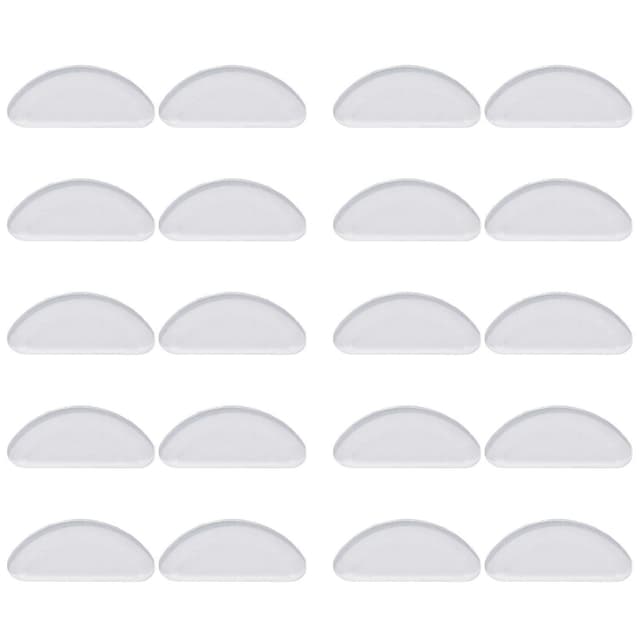 Nässkydd för glasögon 10 par Transparent 15x7x1 mm