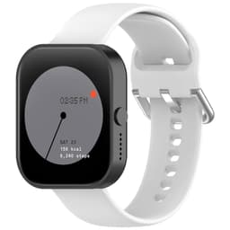 Silikonklokkerem for CMF Watch Pro(D395) 22mm Hvit