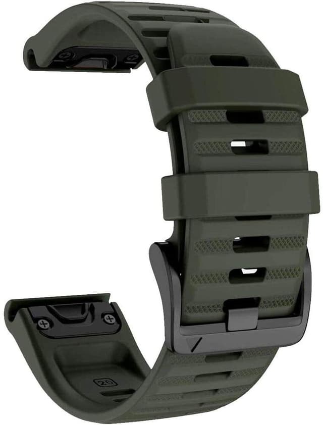 Garmin Fenix armband silikon Army green