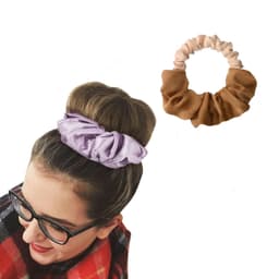 Heatless Hair Curler Flexi Hair Ring til Heatless Curls Brun