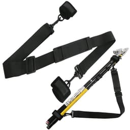 Anti-slip elastisk fiskestangsholder fiskestangsholder Sort