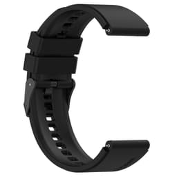 22 mm universaali hihna kellolle Musta
