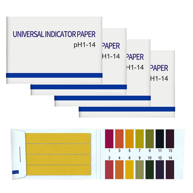 Lakmuslapper for pH-test (1-14) 320 teststrimler