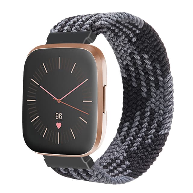 Klokkerem Nylon Flerfarget S Fitbit Versa/Versa 2
