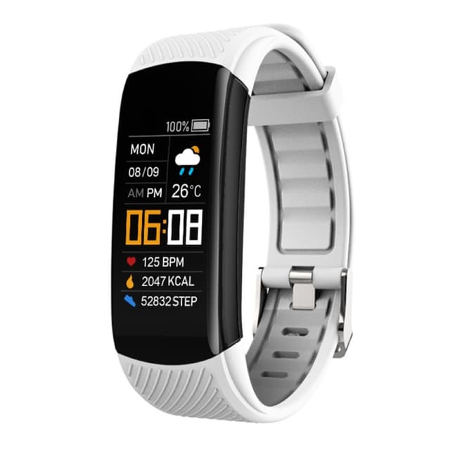 Aktivitetsarmband / Fitnessarmband / Pulsklocka Vit