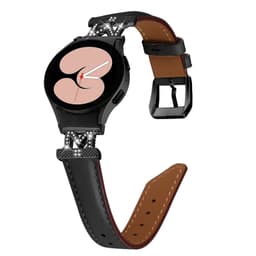 Rhinestone Black M-Type Link-urrem til Samsung Galaxy Watch 4/5/6-serien Sort
