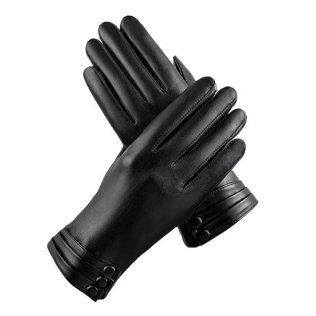 Touchhandskar damstorlek 1 par Svart M