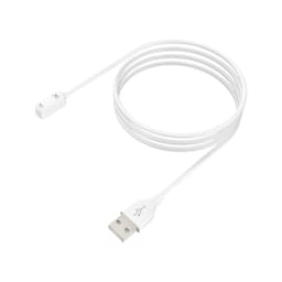 Magneettinen laturi aktiivisuusrannekkeille Valkoinen OPPO Band 2 OBB213 / OBB211